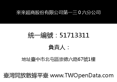來來超商股份有限公司第一三０六分公司