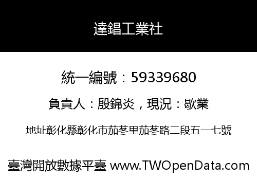 達錩工業社