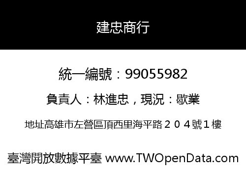 建忠商行