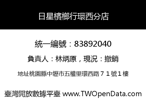 日星檳榔行環西分店