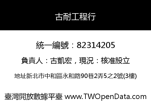 古耐工程行