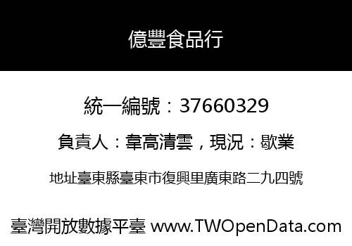 億豐食品行