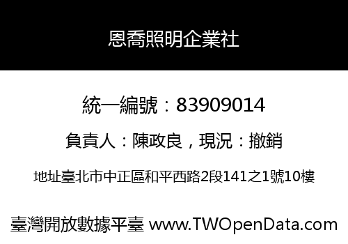 恩喬照明企業社