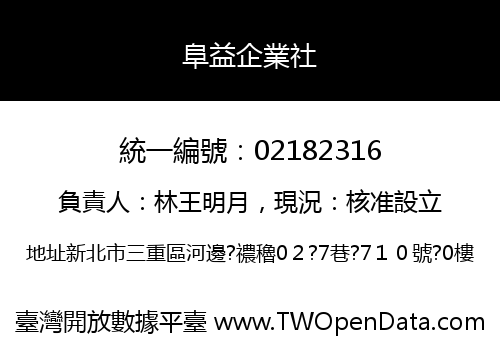 阜益企業社