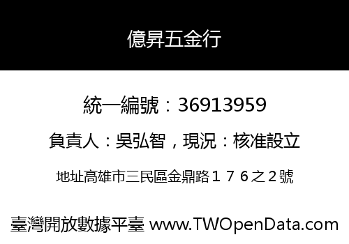 億昇五金行