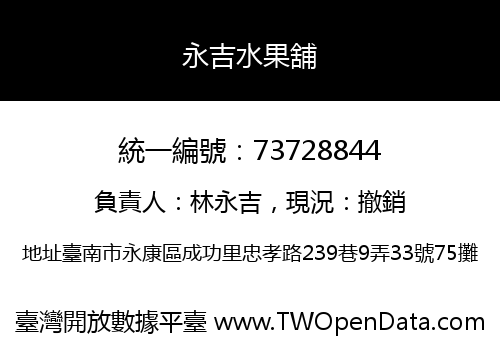 永吉水果舖