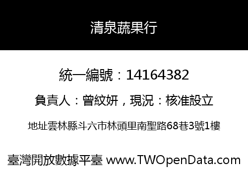 清泉蔬果行
