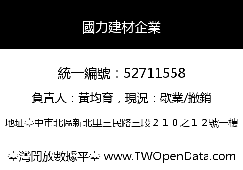 國力建材企業