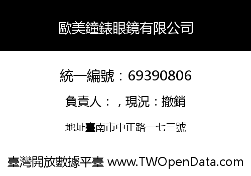 歐美鐘錶眼鏡有限公司