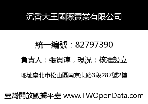沉香大王國際實業有限公司
