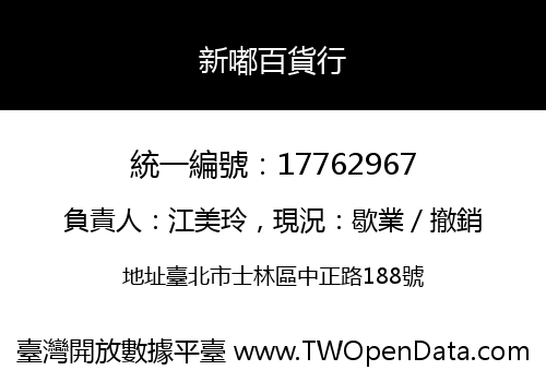 新嘟百貨行