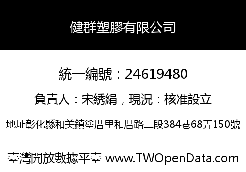 健群塑膠有限公司