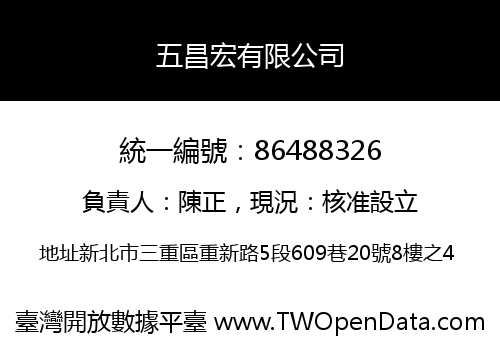 五昌宏有限公司