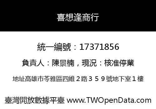 喜想逢商行