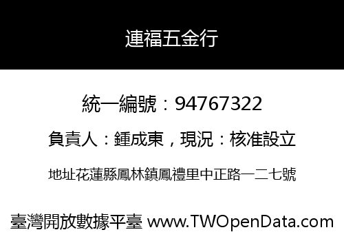 連福五金行