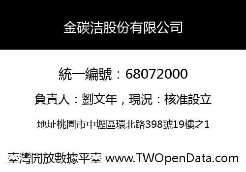 金碳洁股份有限公司