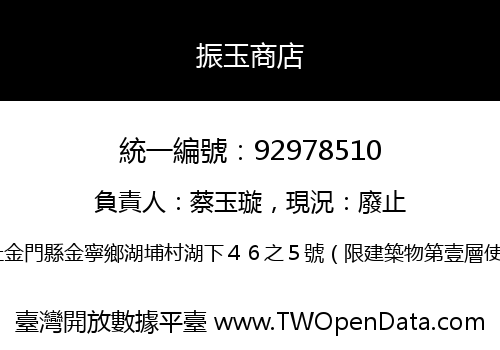 振玉商店