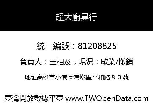 超大廚具行