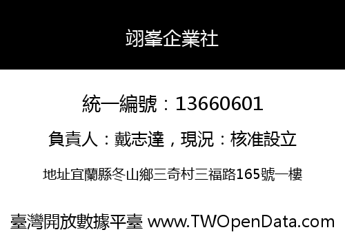 翊峯企業社