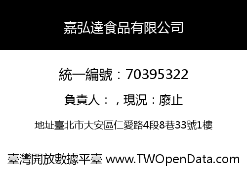 嘉弘達食品有限公司