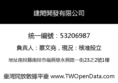 建閎開發有限公司