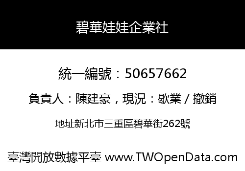 碧華娃娃企業社