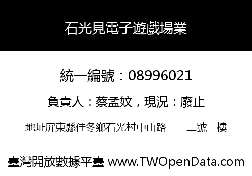 石光見電子遊戲場業