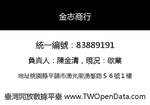 金志商行