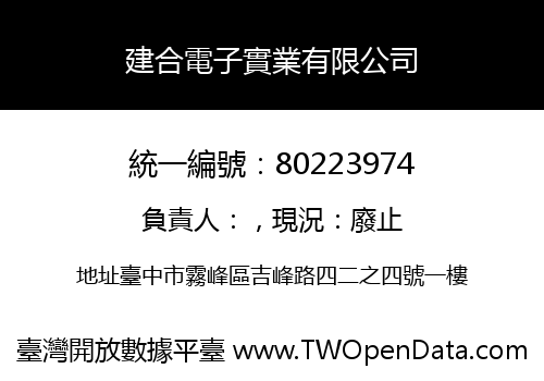 建合電子實業有限公司