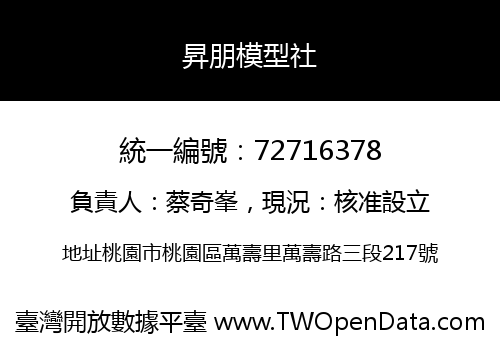 昇朋模型社