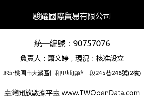 駿躍國際貿易有限公司