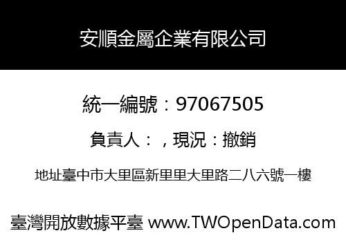 安順金屬企業有限公司