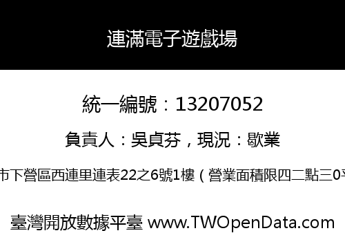 連滿電子遊戲場