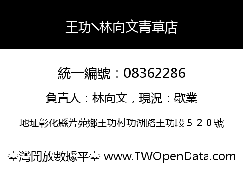 王功╲林向文青草店