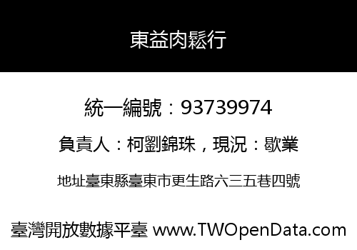 東益肉鬆行
