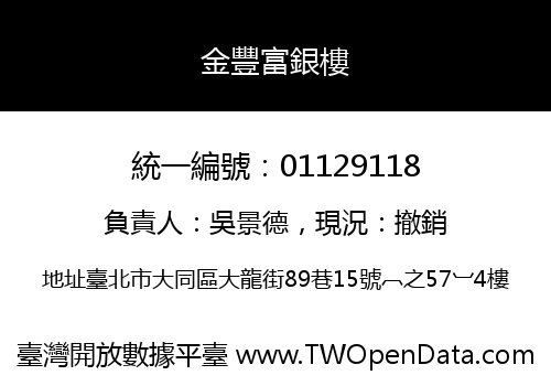 金豐富銀樓