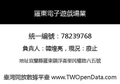 羅東電子遊戲場業
