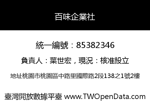 百味企業社