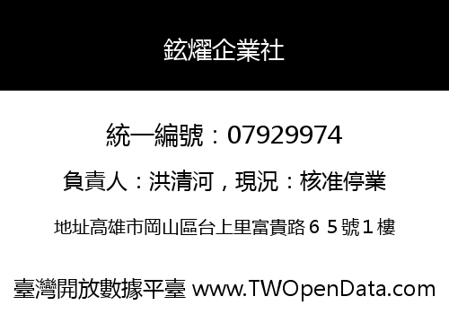 鉉燿企業社
