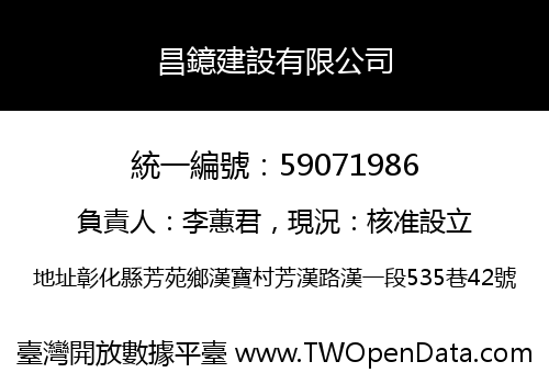 昌鐿建設有限公司