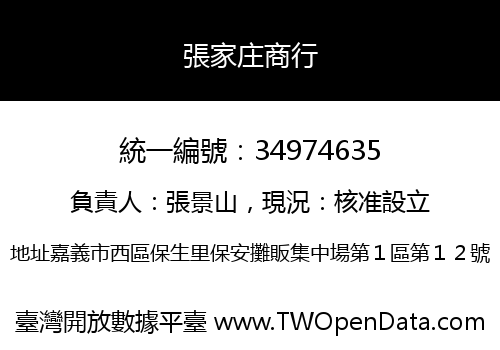 張家庄商行