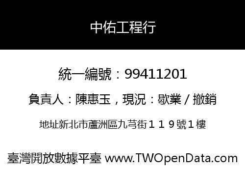 中佑工程行
