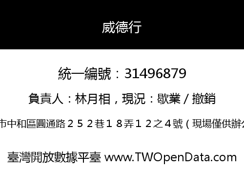 威德行