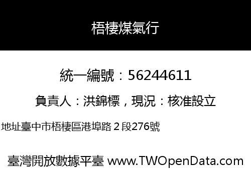 梧棲煤氣行