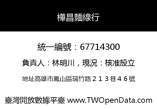 樺昌麵線行