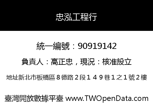 忠泓工程行