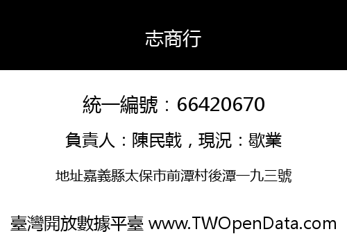 志商行