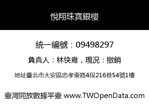 悅翔珠寶銀樓