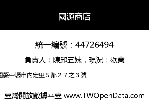 國源商店
