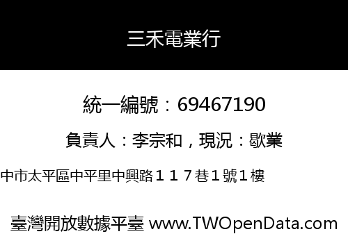 三禾電業行